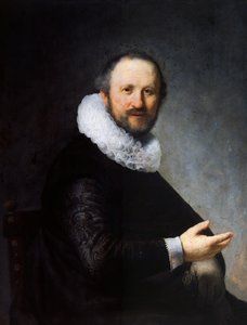 Porträt eines sitzenden Mannes