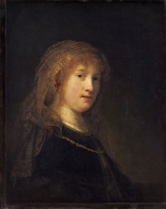 Saskia van Uylenburgh, ca. 1634-1640 von Rembrandt van Rijn