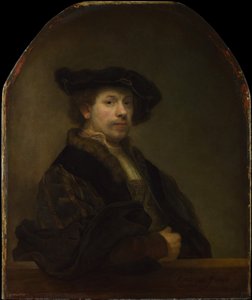 Selbstporträt im Alter von 34 Jahren von Rembrandt van Rijn