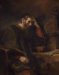 Der Apostel Paulus, ca. 1657 von Rembrandt van Rijn