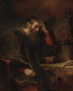 Der Apostel Paulus von Rembrandt Harmensz van Rijn
