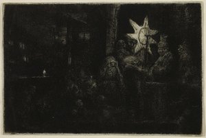 Der Stern der Könige: Ein Nachtstück, ca. 1651 von Rembrandt Harmensz. van Rijn