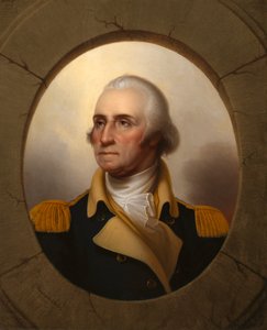 George Washington Bullauge Typ, ca. 1853 von Rembrandt Peale