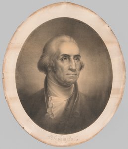 Kopf von George Washington, 1856 von Rembrandt Peale