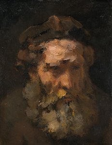 Kopf des Heiligen Matthäus von Rembrandt Workshop