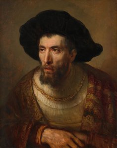 Der Philosoph, ca. 1653. Schöpfer: Rembrandt Werkstatt, Willem Drost von Rembrandt Workshop