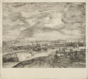 „---- Gewitter“ nach Rembrandt von Rembrandt van Rijn