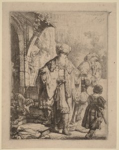 Abraham vertreibt Hagar und Ismael