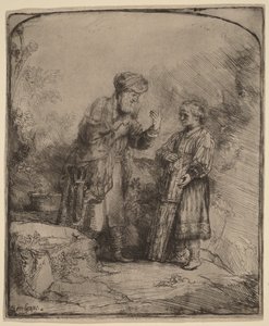 Abraham und Isaak von Rembrandt van Rijn