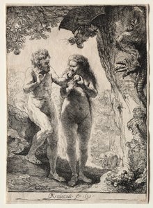 Adam und Eva, 1638