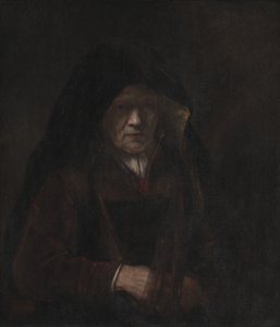 Eine alte Frau
