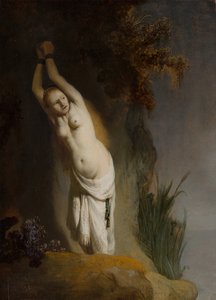 Andromeda an die Felsen gekettet, ca. 1630