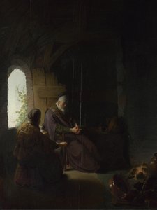Anna und der blinde Tobit, um 1630