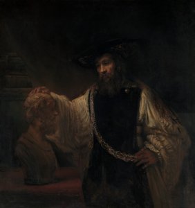 Aristoteles mit einer Büste von Homer, 1653 von Rembrandt van Rijn