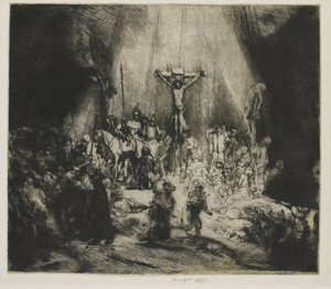 Christus gekreuzigt zwischen den beiden Dieben: 