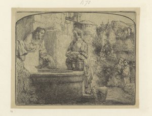 Christus und die Samariterin (Recueil de quatre-vingt-cinq estampes originales)