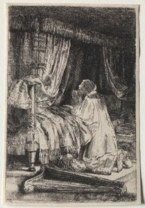 David im Gebet, 1652 von Rembrandt van Rijn