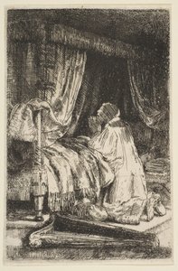 David im Gebet, 1652 von Rembrandt van Rijn