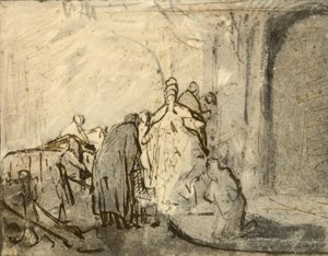 Der reuige Judas von Rembrandt van Rijn