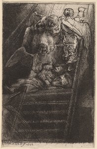 Jakobsleiter von Rembrandt van Rijn