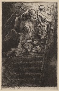 Jakobsleiter von Rembrandt van Rijn