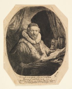 Jan Uytenbogaert (1557–1644), Prediger der Remonstranten von Rembrandt van Rijn