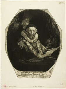 Jan Uytenbogaert von Rembrandt van Rijn