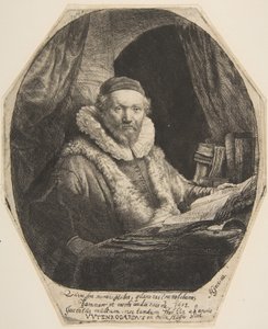 Jan Uytenbogaert von Rembrandt van Rijn