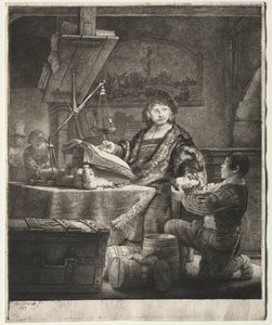 Jan Uytenbogaert von Rembrandt van Rijn