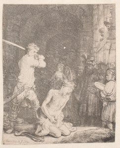 Johannes der Täufer wird enthauptet
