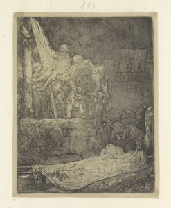 Kreuzabnahme bei Fackellicht von Rembrandt van Rijn