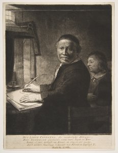 Lieven Willemsz van Coppenol mit seinem Enkel, ca. 1658