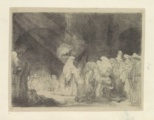 Loblied des Simeon von Rembrandt van Rijn