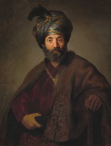 Mann in orientalischer Tracht von Rembrandt van Rijn