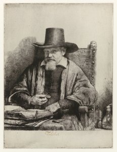 Porträt von Arnold Tholinx (Arnout Tholinx, Inspektor) von Rembrandt van Rijn