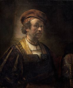 Porträt von Rembrandt, 1650
