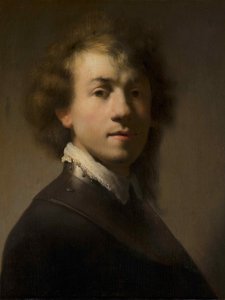 Porträt von Rembrandt mit einem Harnisch, ca. 1629 von Rembrandt van Rijn