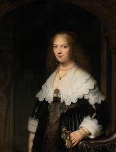 Porträt einer Frau, möglicherweise Maria Trip