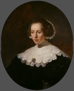 Porträt einer Frau, ca. 1632-35 von Rembrandt van Rijn