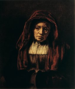 Porträt einer alten Frau, 1654 von Rembrandt van Rijn