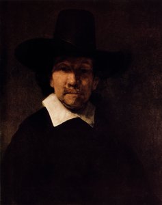 Porträt des Dichters Jeremias de Decker, um 1666 von Rembrandt van Rijn
