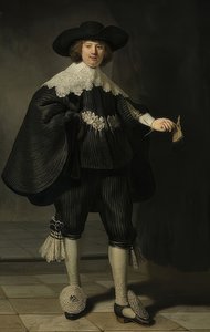 Portrait von Marten Soolmans von Rembrandt van Rijn