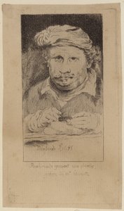 Rembrandt 1645 Selbstporträt in der Sammlung von Mariette von Rembrandt van Rijn