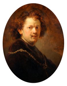 Selbstporträt, 1633 von Rembrandt van Rijn