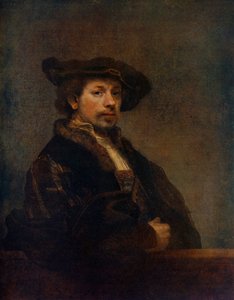 Selbstporträt im Alter von 34 Jahren, 1640, 1912 von Rembrandt van Rijn