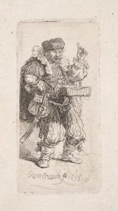 Scharlatan (Hersteller wundersamer Salben) von Rembrandt van Rijn