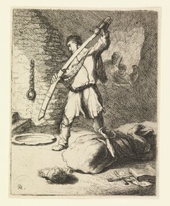 Die Enthauptung Johannes des Täufers von Rembrandt van Rijn
