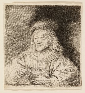 Der Kartenspieler von Rembrandt van Rijn