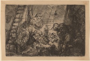 Die Beschneidung im Stall von Rembrandt van Rijn