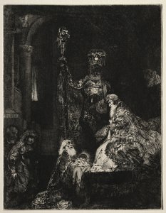 Die Darstellung im Tempel von Rembrandt van Rijn